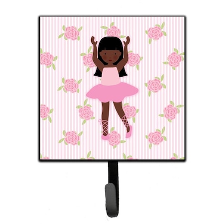 Carolines Treasures Ballerina African American Long Hair Leash or Key Holder BB5180SH4